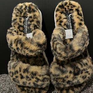 Koolaburra by UGG Faux Leopard Sandals..Like new..only tried on